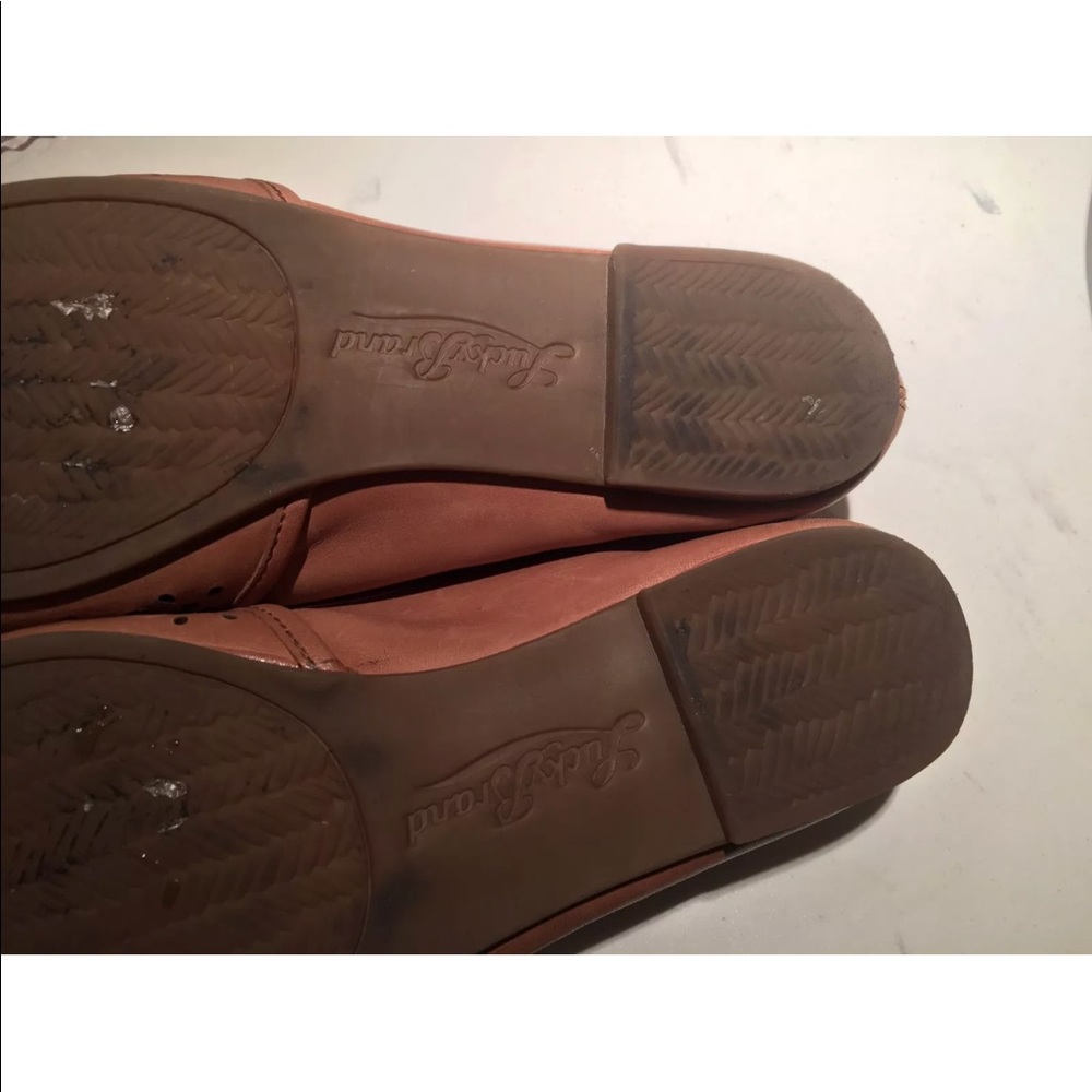 Lucky Brand pinhole leather ballet flats loafers - Picture 7 of 7